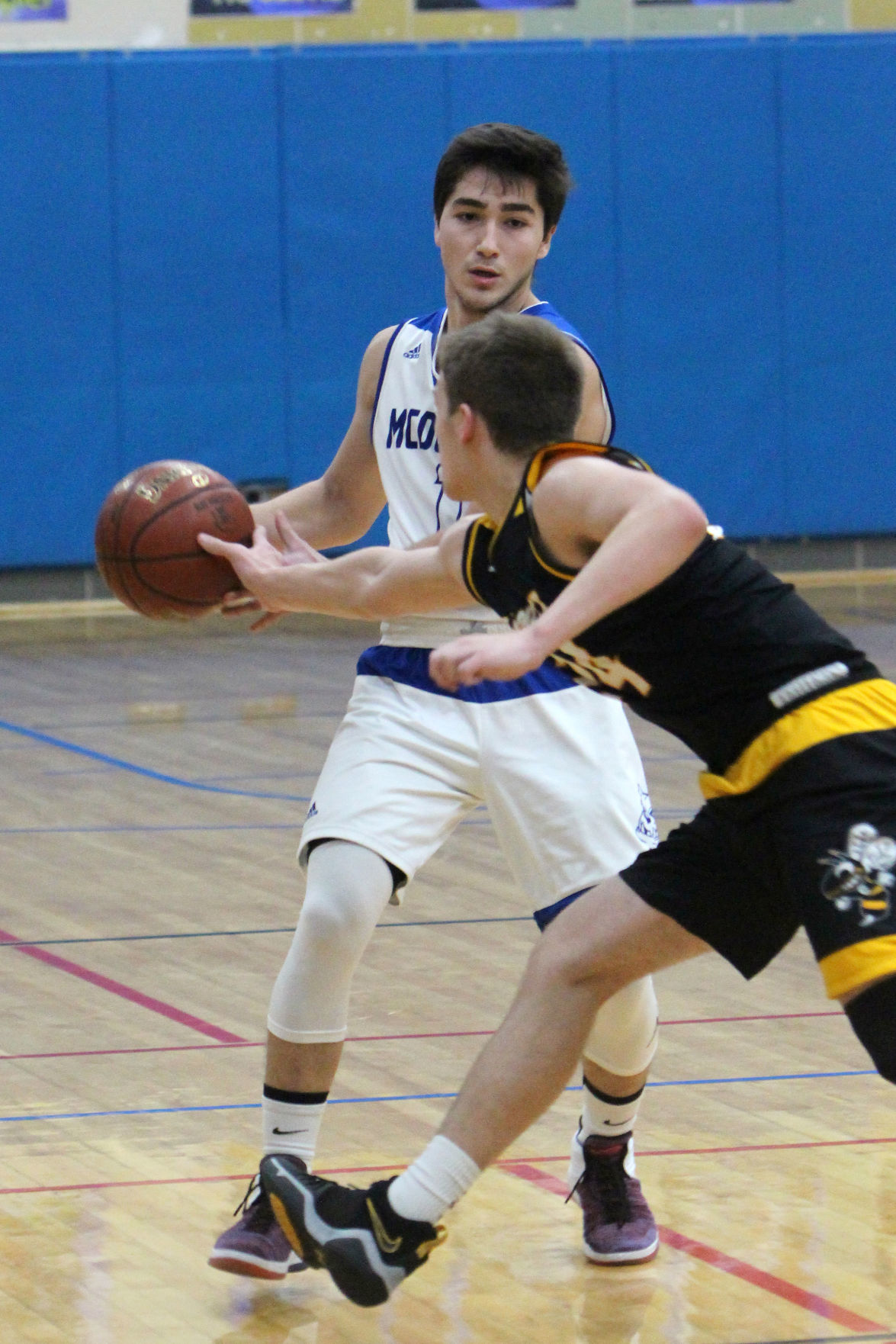 Cadott at McDonell boys basketball 1-15-19